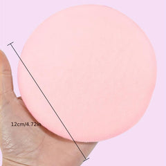 2pcs Large Makeup Powder Puff Soft Cotton Round Sponge Tools