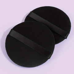 2pcs Large Makeup Powder Puff Soft Cotton Round Sponge Tools