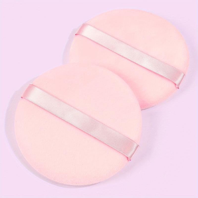 2pcs Large Makeup Powder Puff Soft Cotton Round Sponge Tools