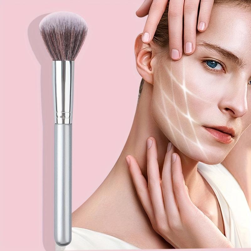 1pc Stippling Brush Blush Concealer Soft Makeup Brush Portable Beauty Tool