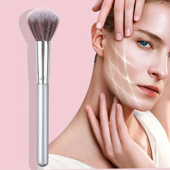 1pc Stippling Brush Blush Concealer Soft Makeup Brush Portable Beauty Tool