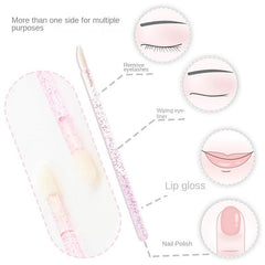 50 Pcs Foam Swab Lip Brush for Makeup Eyelash Tool