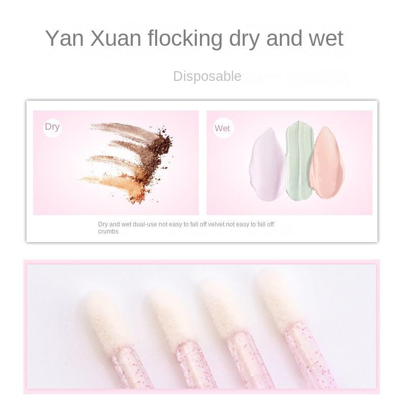 50 Pcs Foam Swab Lip Brush for Makeup Eyelash Tool