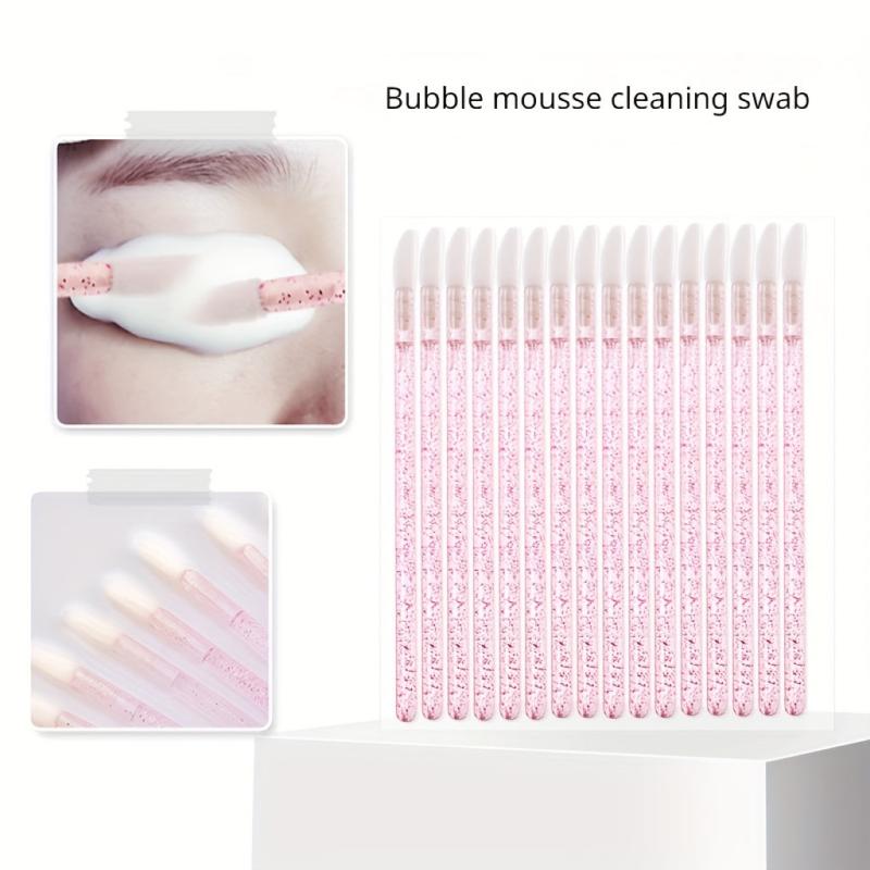 50 Pcs Foam Swab Lip Brush for Makeup Eyelash Tool