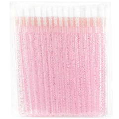 50 Pcs Foam Swab Lip Brush for Makeup Eyelash Tool