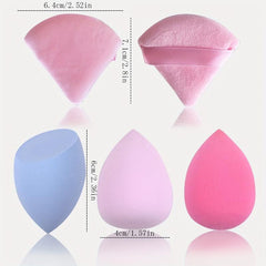 Soft Powder Puff & Makeup Sponge Set for Face and Body