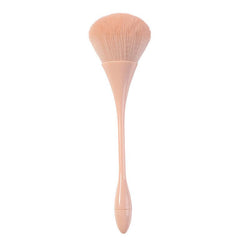 Fluffy Blush Powder Brush with Ergonomic Handle for Daily Makeup