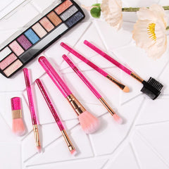 7pcs Makeup Brushes Set Foundation Powder Eyeshadow Lip Brush