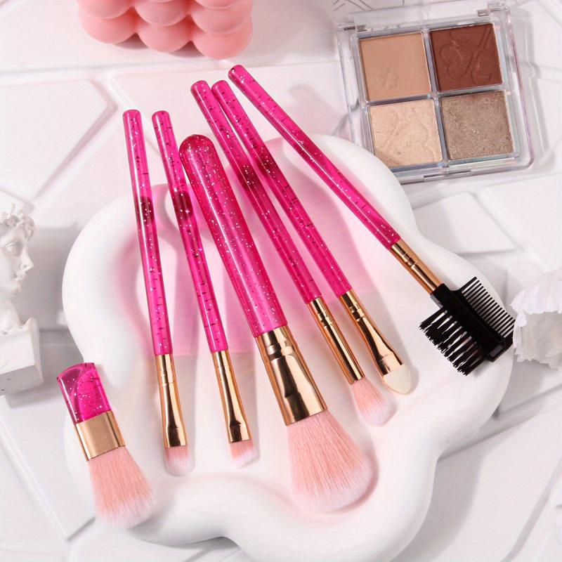 7pcs Makeup Brushes Set Foundation Powder Eyeshadow Lip Brush
