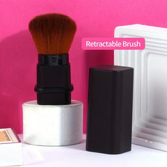 Retractable Kabuki Makeup Brush Portable Powder Foundation Brush