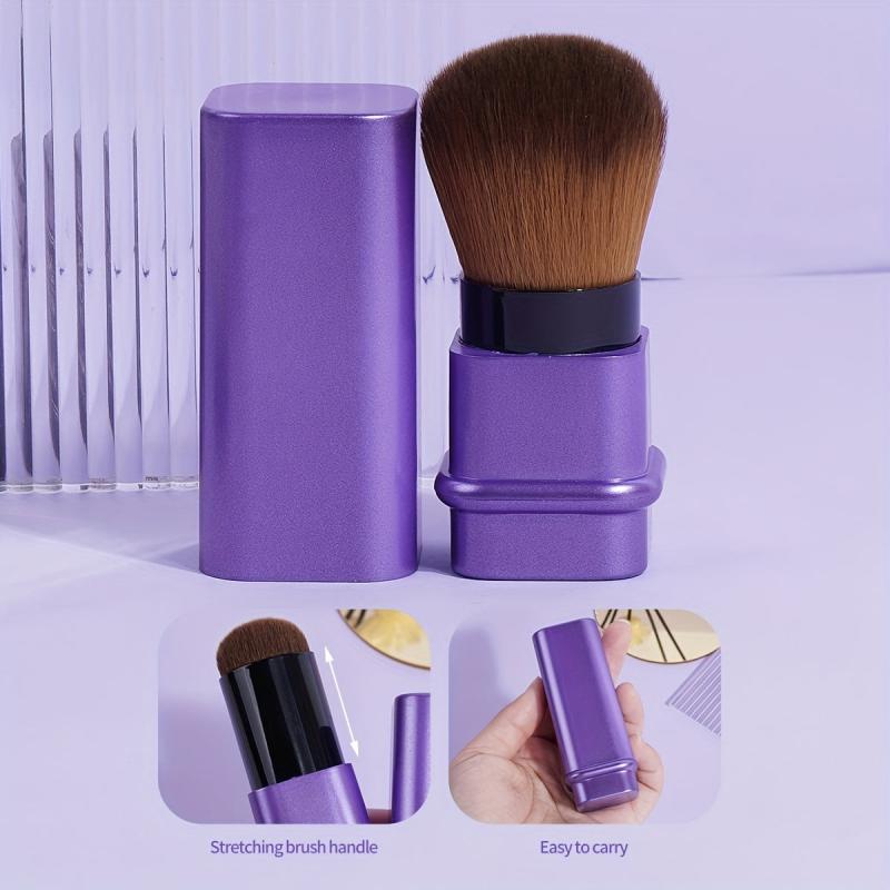 Retractable Kabuki Makeup Brush Portable Powder Foundation Brush