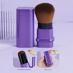 Retractable Kabuki Makeup Brush Portable Powder Foundation Brush