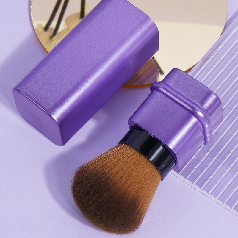 Retractable Kabuki Makeup Brush Portable Powder Foundation Brush
