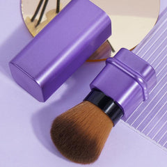 Retractable Kabuki Makeup Brush Portable Powder Foundation Brush