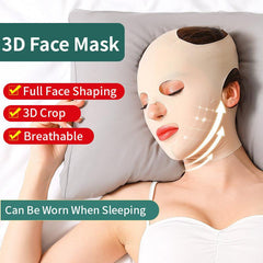 V Face Sleeping Mask Bandage for Full Face Lift and Chin Facial Skin Care Tool