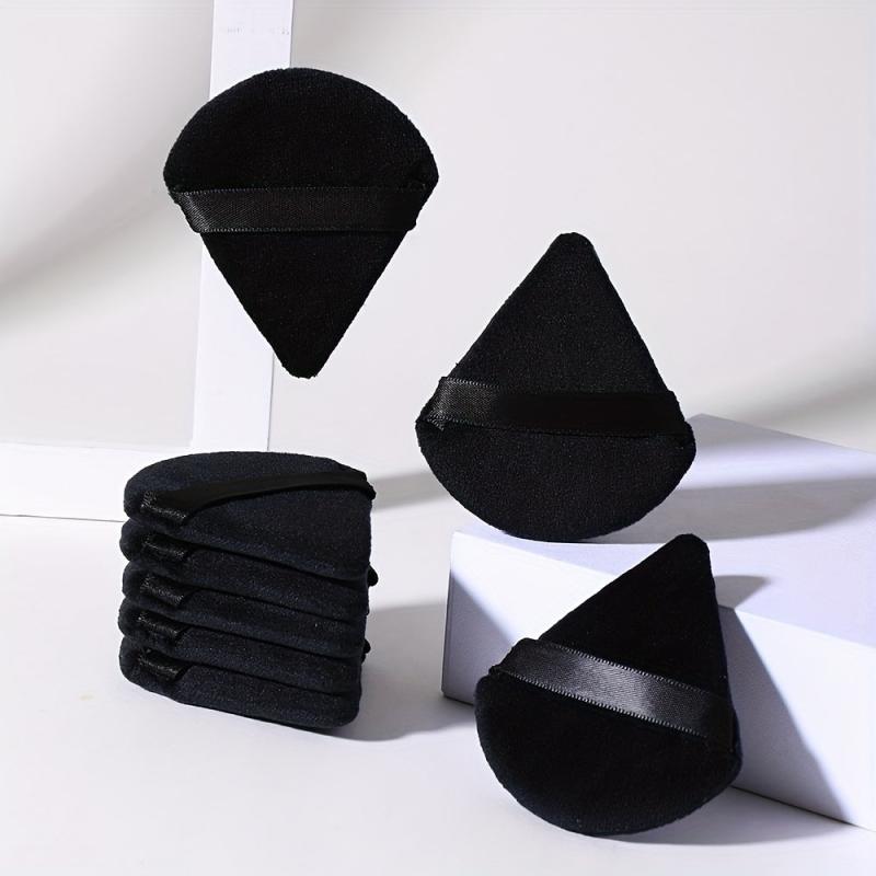 12PCS Triangle Powder Puff Face Cosmetic Makeup Puff For Loose Powder