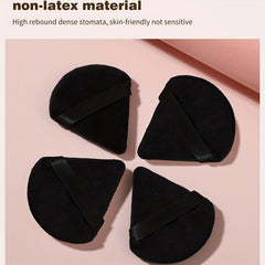 12PCS Triangle Powder Puff Face Cosmetic Makeup Puff For Loose Powder