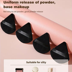 12PCS Triangle Powder Puff Face Cosmetic Makeup Puff For Loose Powder