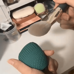 Silicone Makeup Brush Cover Organizer Case for Storage Protect Makeup Bag