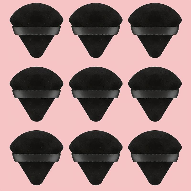 9 Soft Triangle Makeup Puffs for Face Body Foundation Loose Powder
