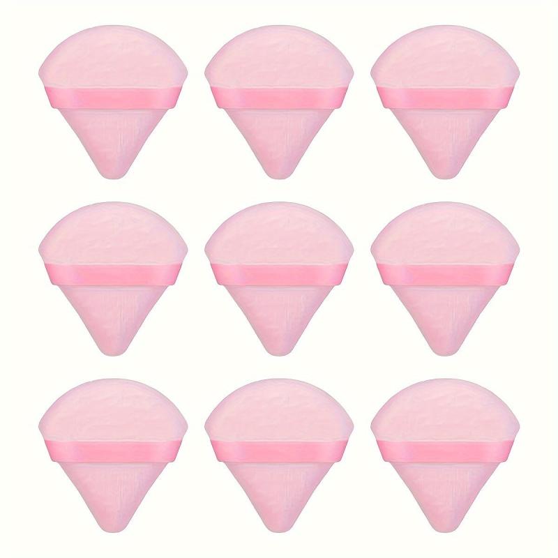 9 Soft Triangle Makeup Puffs for Face Body Foundation Loose Powder