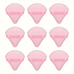 9 Soft Triangle Makeup Puffs for Face Body Foundation Loose Powder