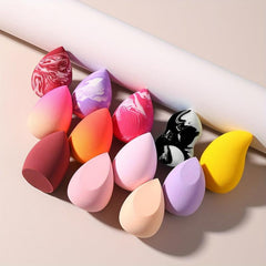 12 Pcs Makeup Sponge Set Beauty Makeup Puff For Makeup Beginner