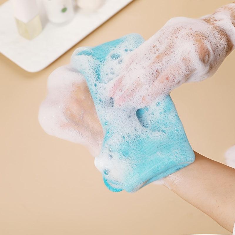2pcs Exfoliating Mesh Soap Pouch for Shower Body