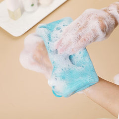 2pcs Exfoliating Mesh Soap Pouch for Shower Body