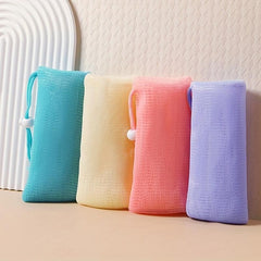 2pcs Exfoliating Mesh Soap Pouch for Shower Body