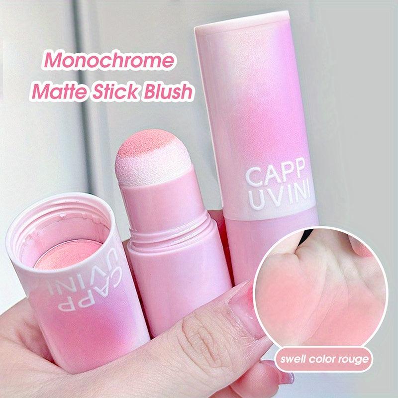 Four-color Blush Stick Low Saturated Matte Blush Powder 6g