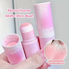 Four-color Blush Stick Low Saturated Matte Blush Powder 6g