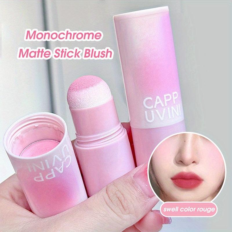 Four-color Blush Stick Low Saturated Matte Blush Powder 6g