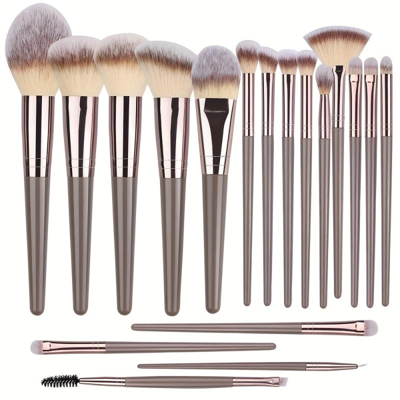 10pcs 20pcs Makeup Brushes Set Bag Foundation Eyebrow Eyeshadow Cosmetic Tool