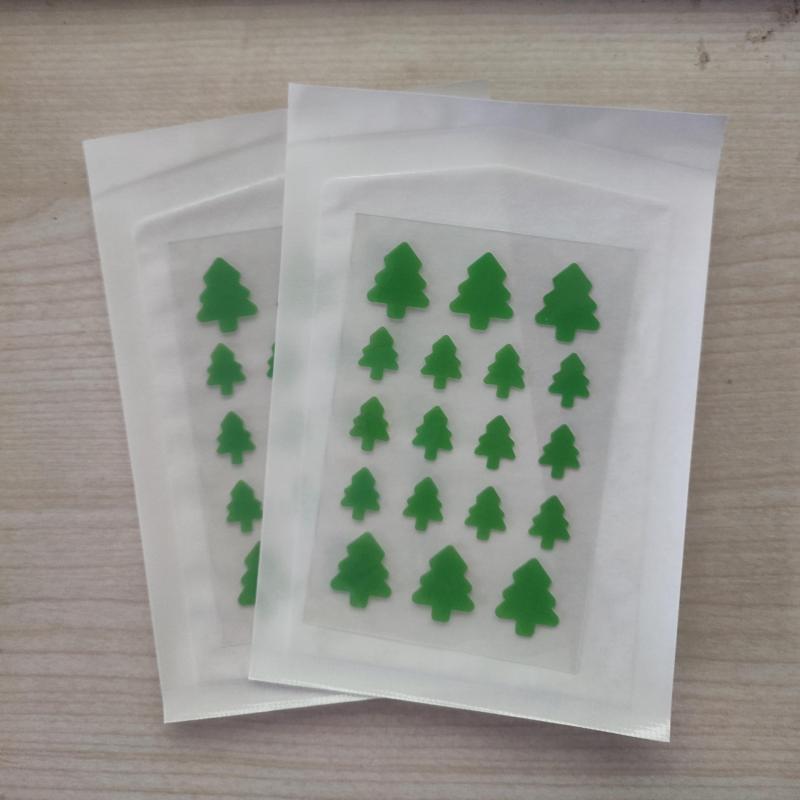 36pcs Xmas Tree Pimple Patches Hydrocolloid Acne Stickers Blemishes