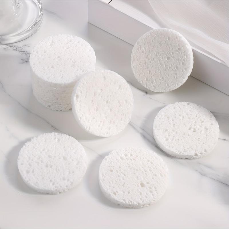 10pcs Exfoliating Facial Sponge, Deep Cleansing Massage and Makeup Removal