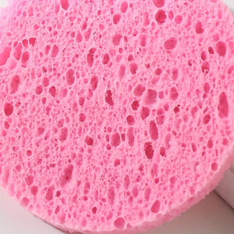 10pcs Exfoliating Facial Sponge, Deep Cleansing Massage and Makeup Removal