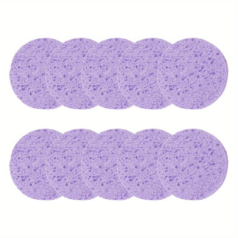 10pcs Exfoliating Facial Sponge, Deep Cleansing Massage and Makeup Removal