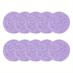 10pcs Exfoliating Facial Sponge, Deep Cleansing Massage and Makeup Removal