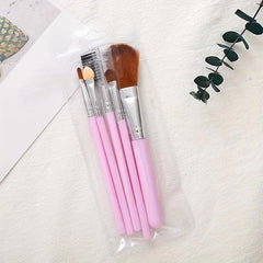 5Pcs Makeup Brushes Set Professional Cosmetic Tool Foundation Powder Blush