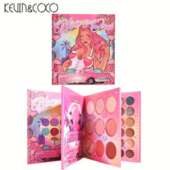 69 Eyeshadow Palette Three Layers Pearly Matte