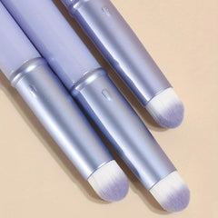 3pcs Round Head Lipstick Brushes With Cover Lip Brush Make up Artist Special