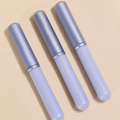 3pcs Round Head Lipstick Brushes With Cover Lip Brush Make up Artist Special