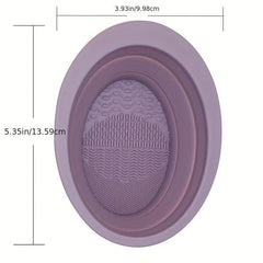 3pcs Silicone Makeup Brush Cleaning Set