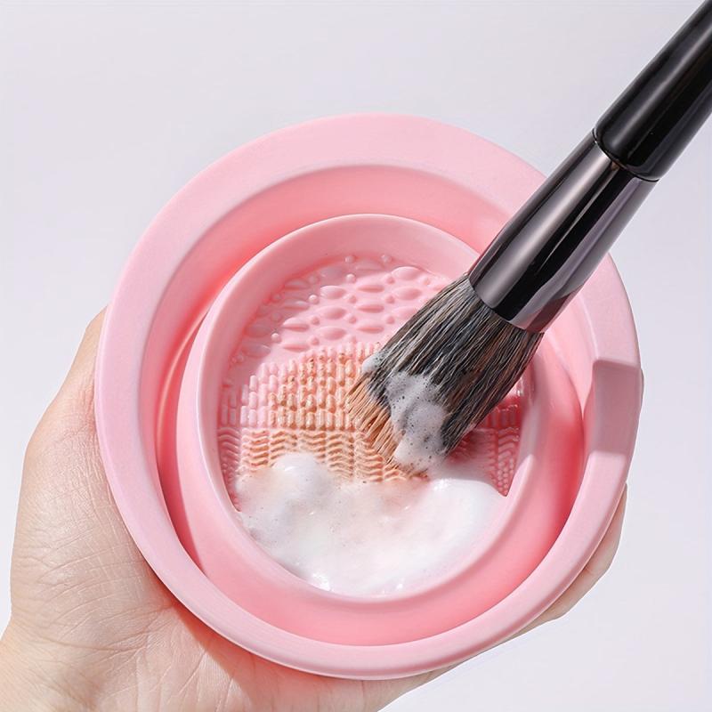 3pcs Silicone Makeup Brush Cleaning Set