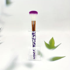 Soft Makeup Brush with Crystal Handle for Beginners