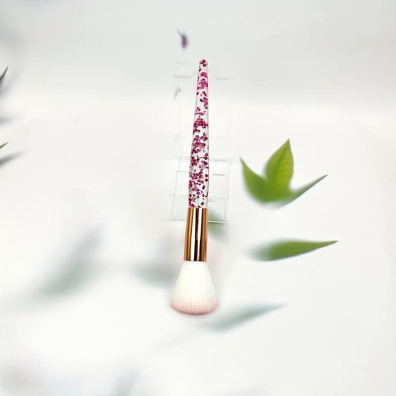 Soft Makeup Brush with Crystal Handle for Beginners
