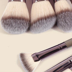 11-Piece Makeup Brush Set with Portable Case