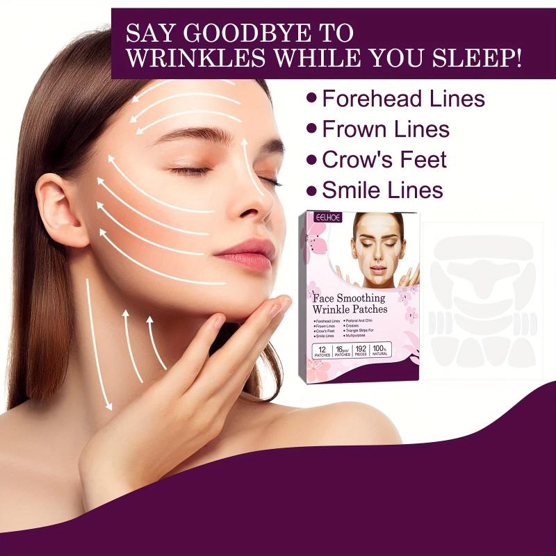 Silicone Wrinkle & Fine Line Patches Mini Wrinkle Facial Patches