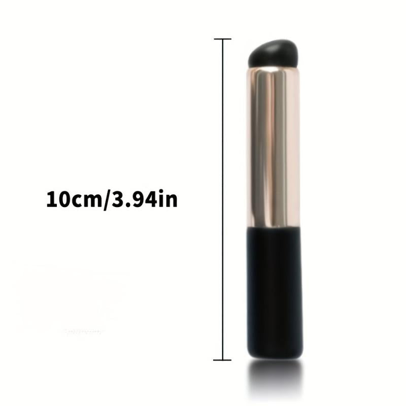 Silicone Concealer Lipstick and Lip Brush with Mini Storage Bottle